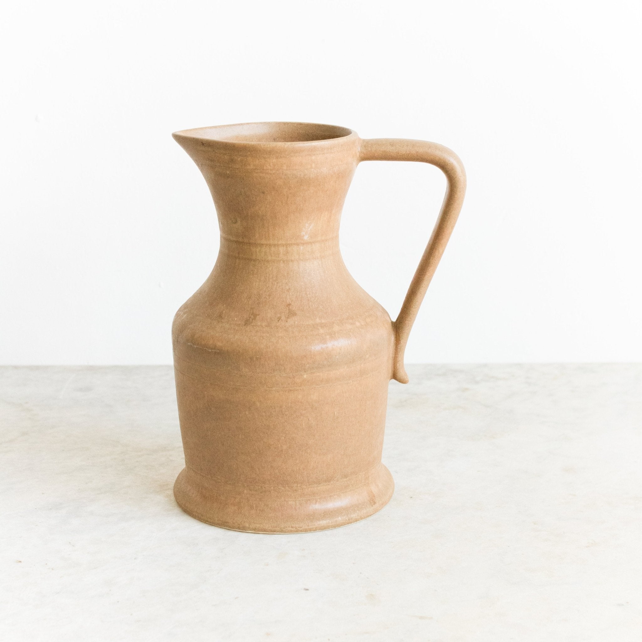 Rhodaceram Numbered Sandstone Pitcher & Set Of 6 Tumblers - elsie green - The French Kitchen