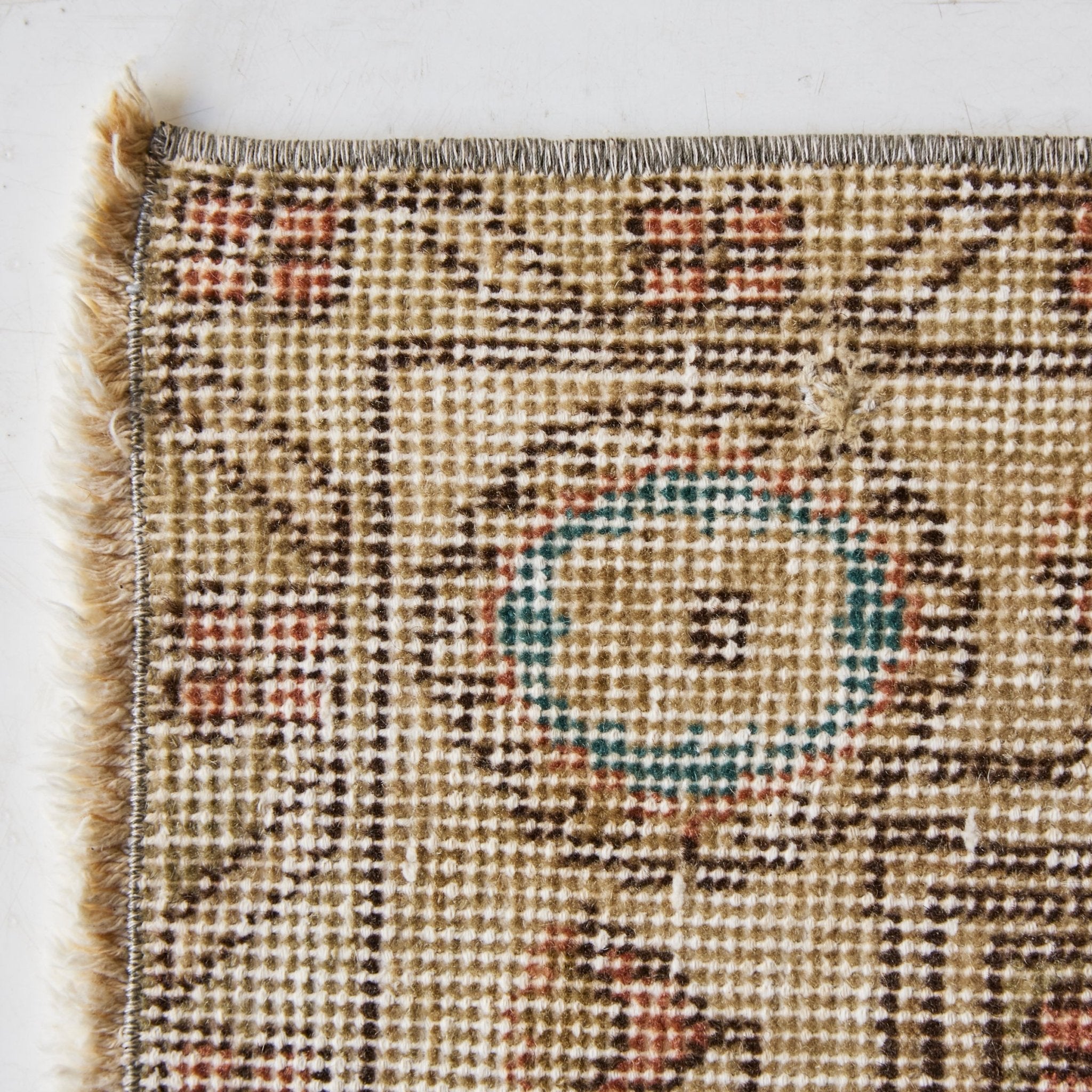 Riom Vintage Rug | 3'10" x 6'8" - elsie green - textiles