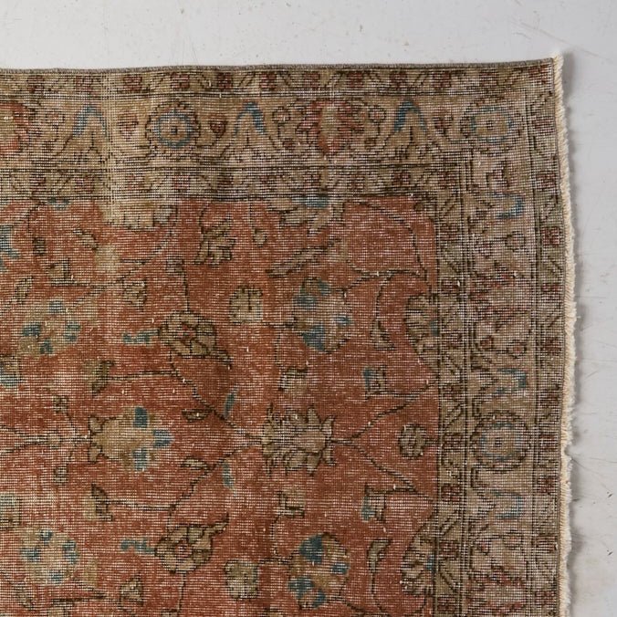 Riom Vintage Rug | 3'10" x 6'8" - elsie green - textiles