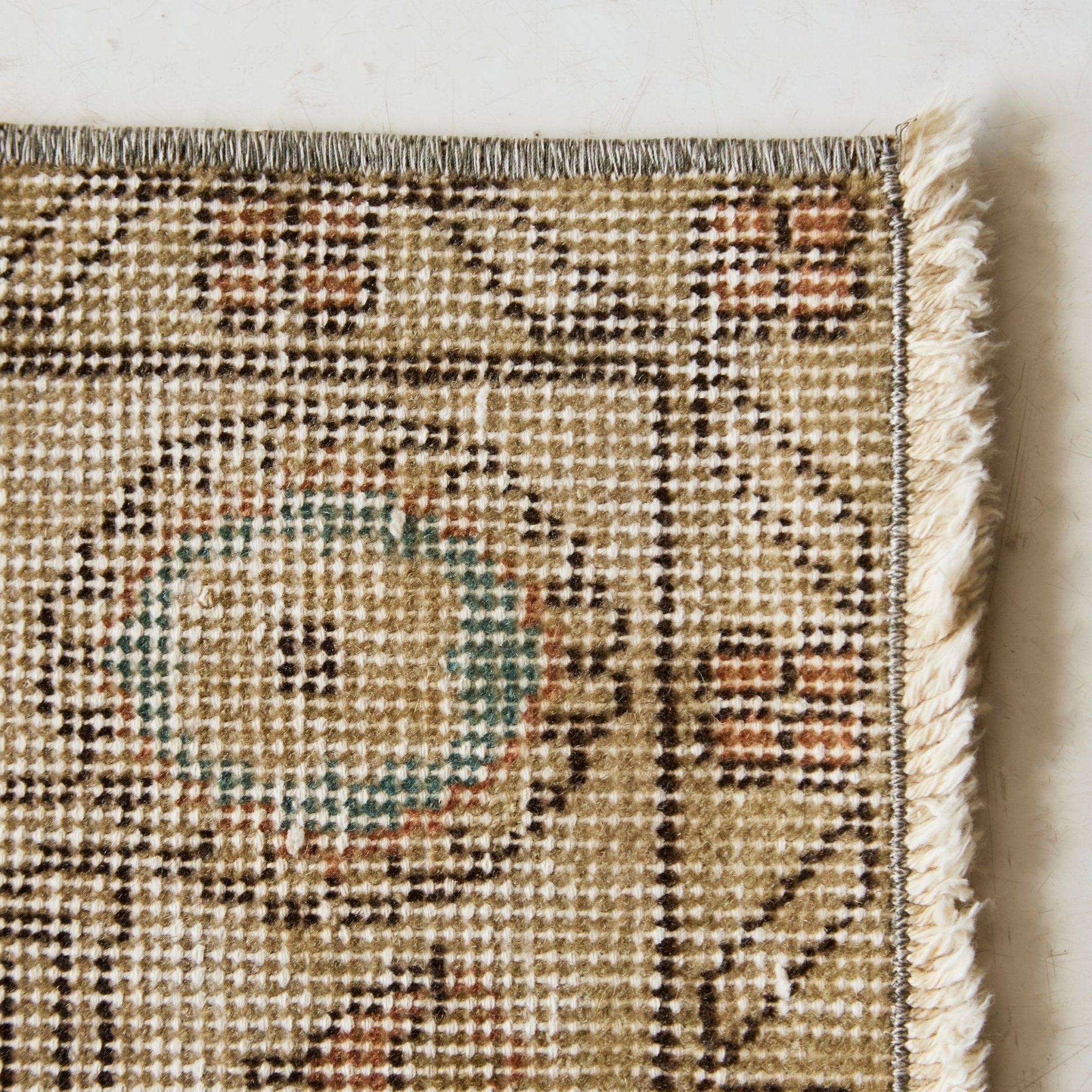 Riom Vintage Rug | 3'10" x 6'8" - elsie green - textiles