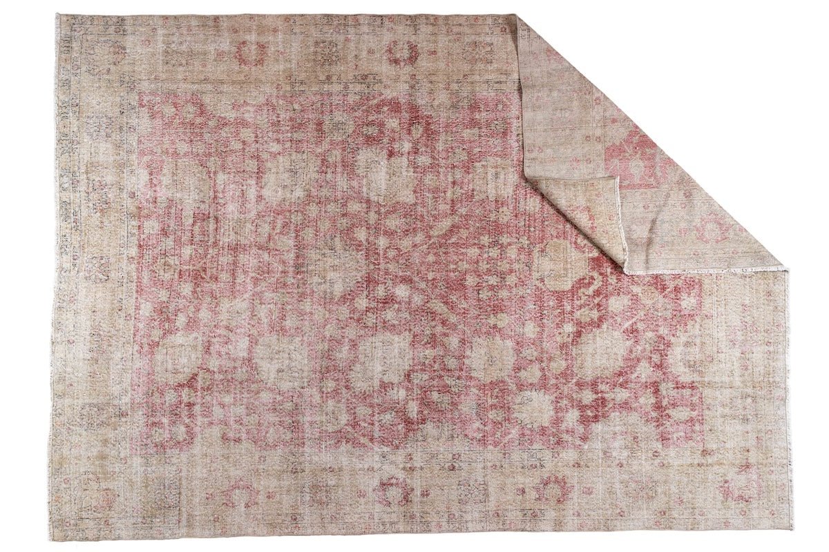 Rodez Vintage Rug | 8'1" x 12'4" - elsie green - textiles