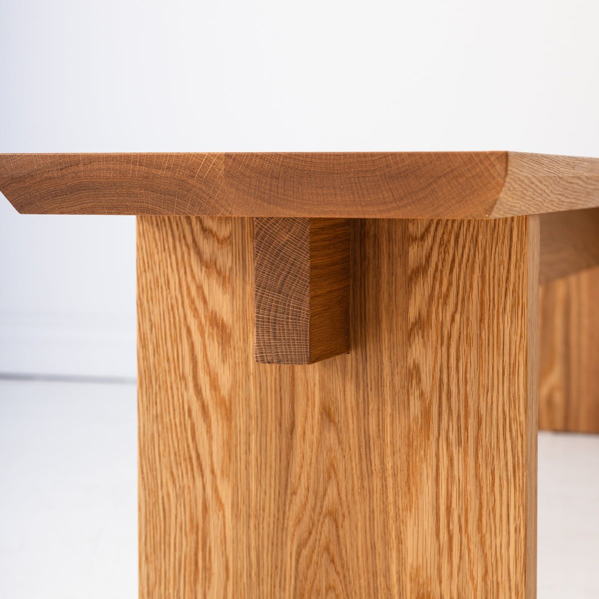 Rooted Oak Bench - elsie green - furniture