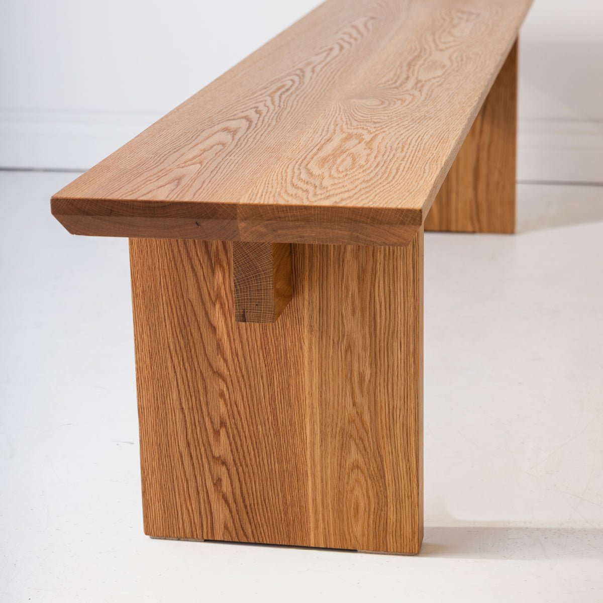 Rooted Oak Bench - elsie green - furniture