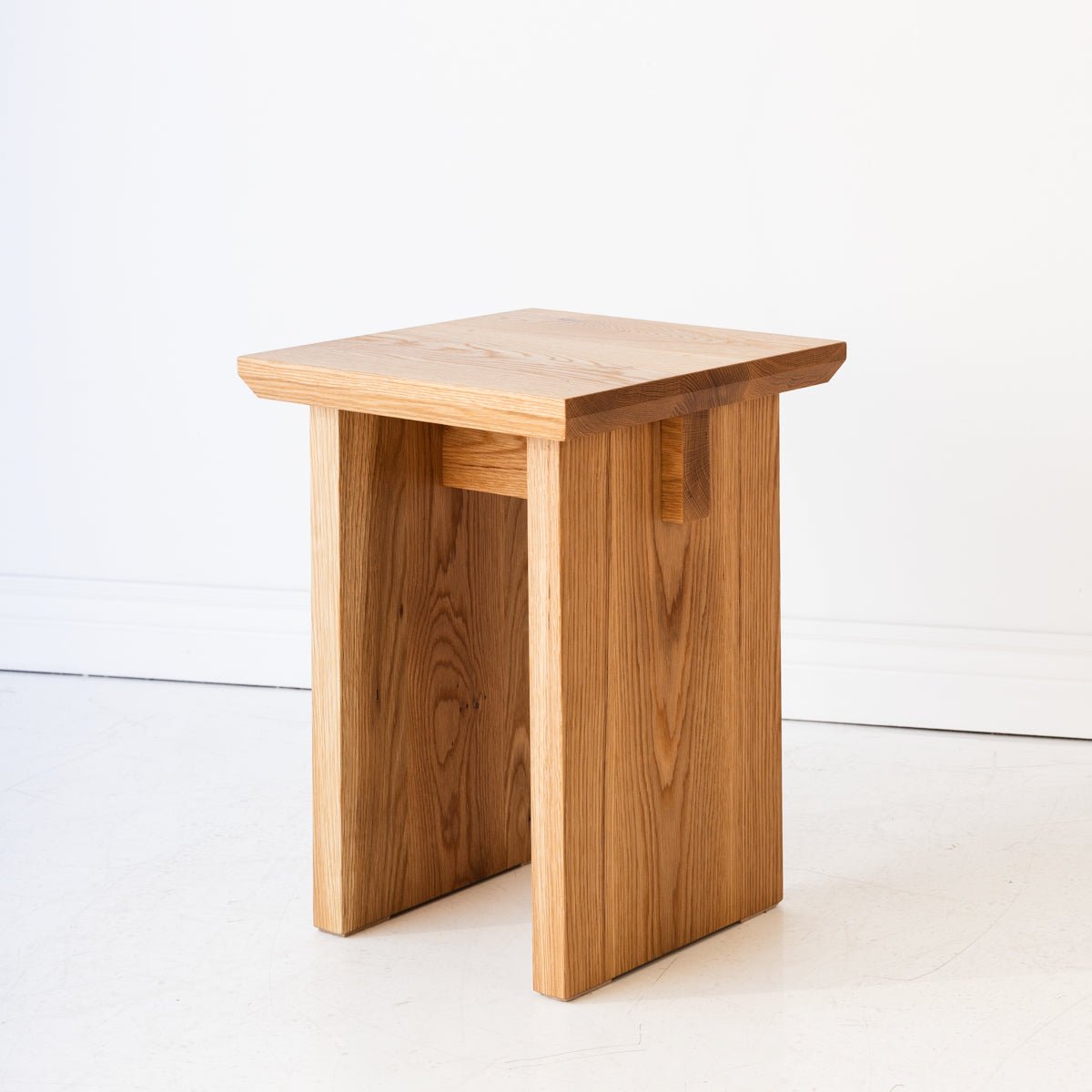 Rooted Oak Side Table - elsie green - furniture