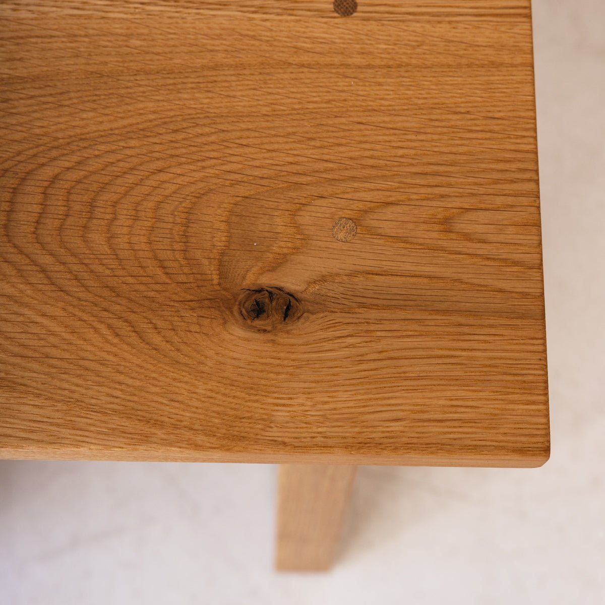 Rooted Oak Side Table - elsie green - furniture