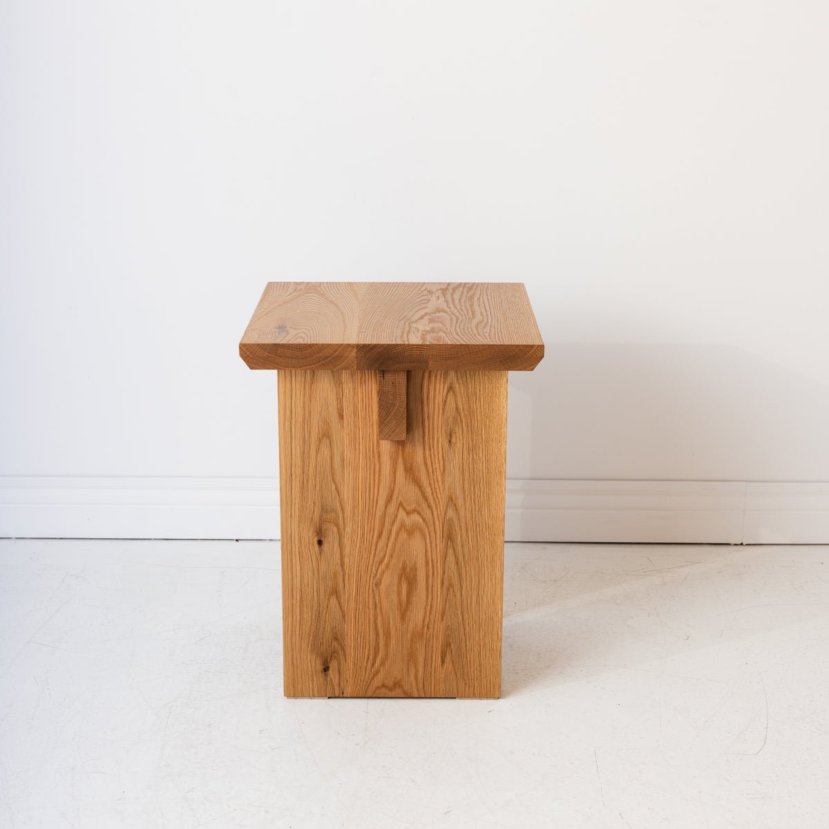 Rooted Oak Side Table - elsie green - furniture