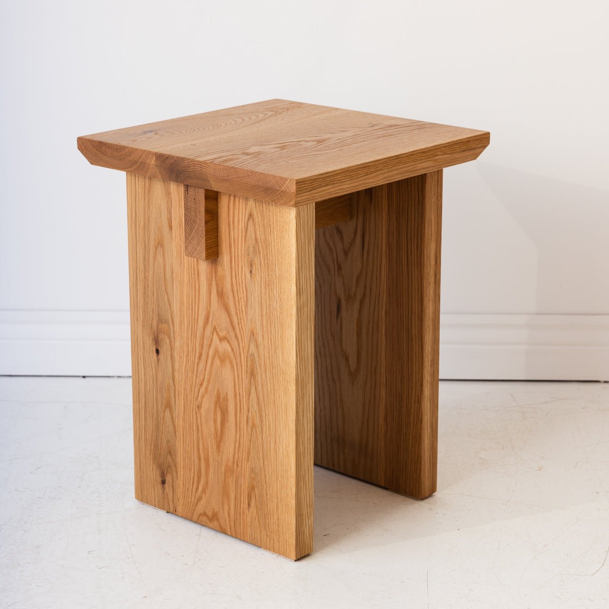 Rooted Oak Side Table - elsie green - furniture