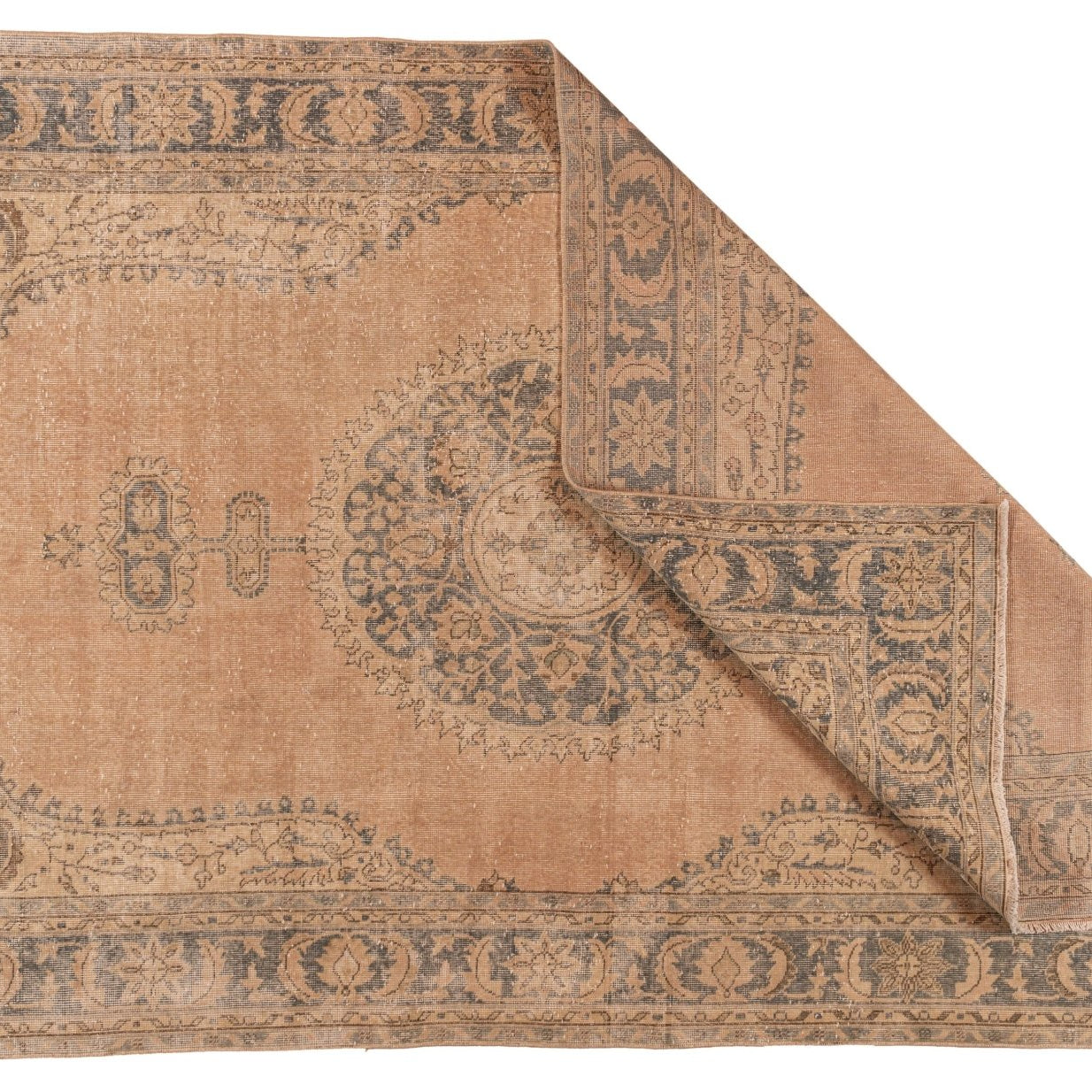 Roubaix Vintage Rug | 6'5" x 11'3" - elsie green - textiles