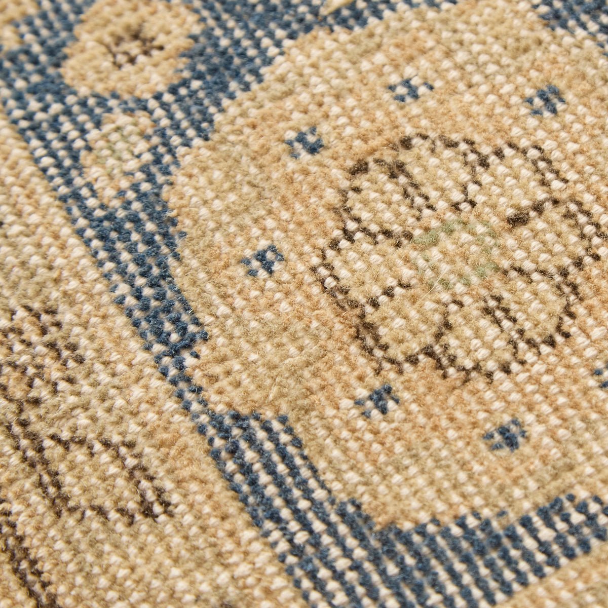 Rousillon Vintage Rug | 6'11.25" x 10'8" - elsie green - textiles