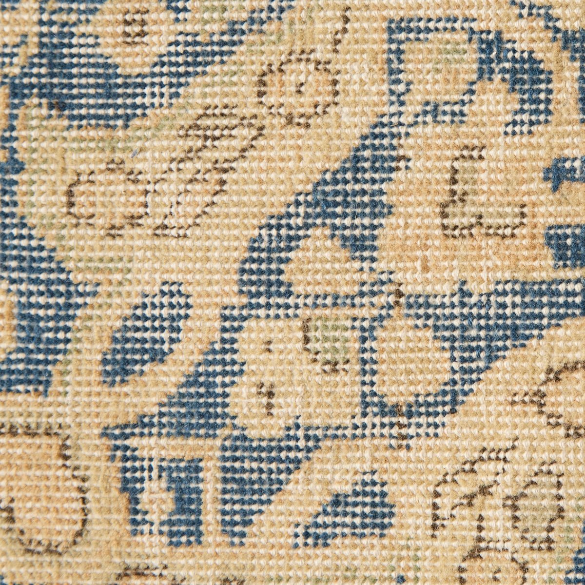 Rousillon Vintage Rug | 6'11.25" x 10'8" - elsie green - textiles