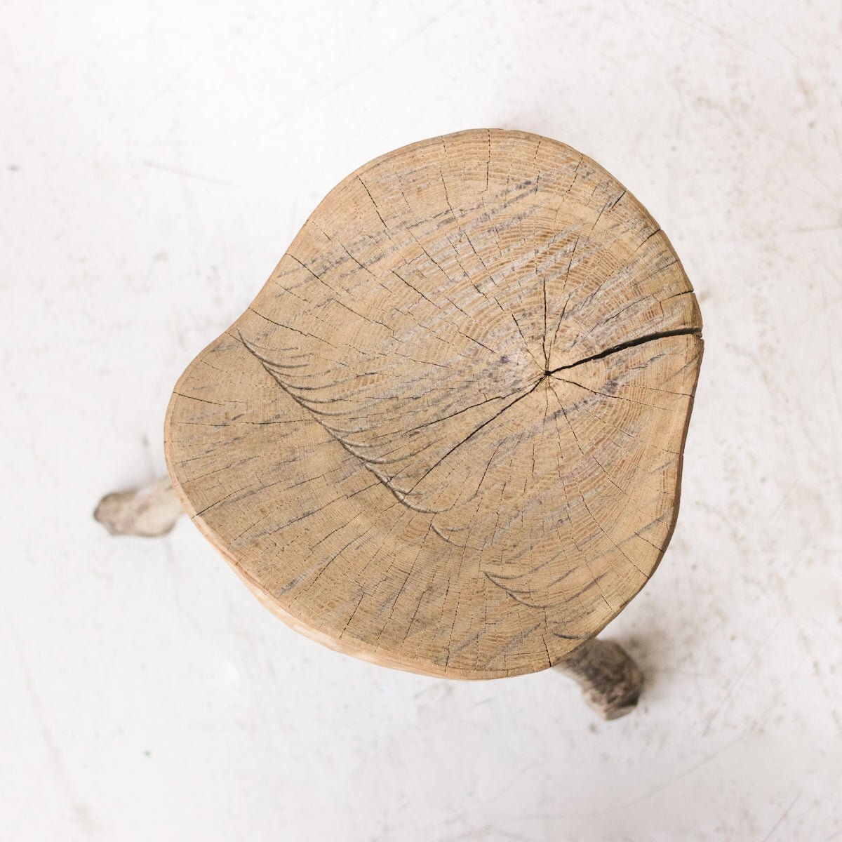 Rustic Shepherd's Stool - elsie green - furniture