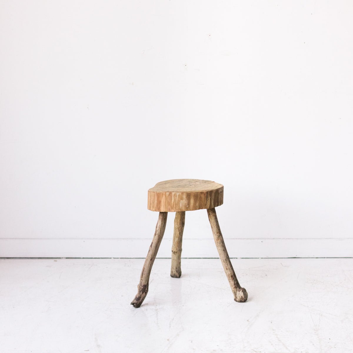 Rustic Shepherd's Stool - elsie green - furniture