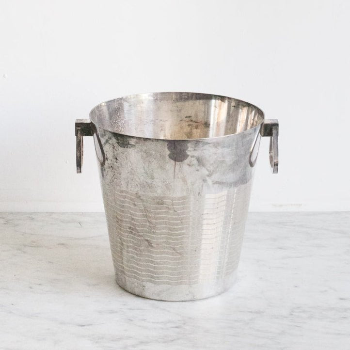 Saint Medard Silver Plated Champagne Bucket - elsie green - The French Kitchen
