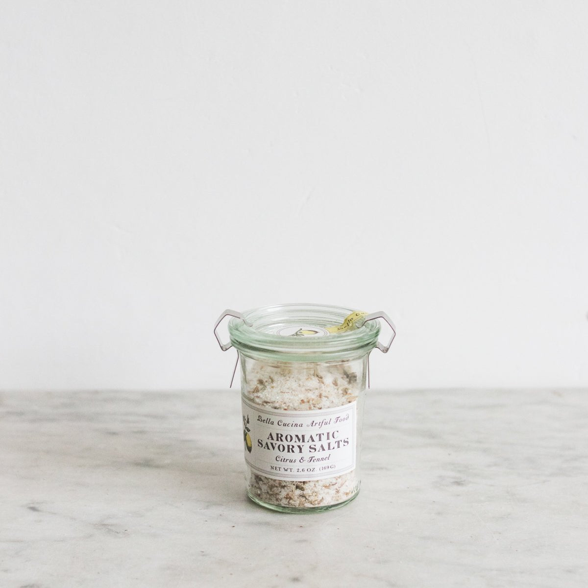 Salt Cellar with Waffle Hand Towel - elsie green - the french kitchen
