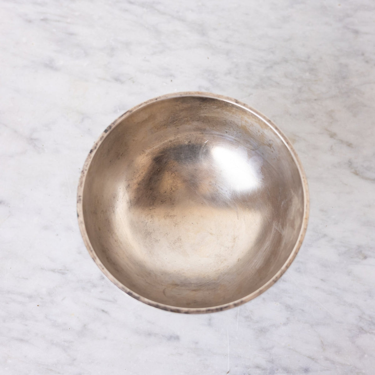 Santucci - Thiebaut Silver Pedestal Bowl - elsie green - the french kitchen