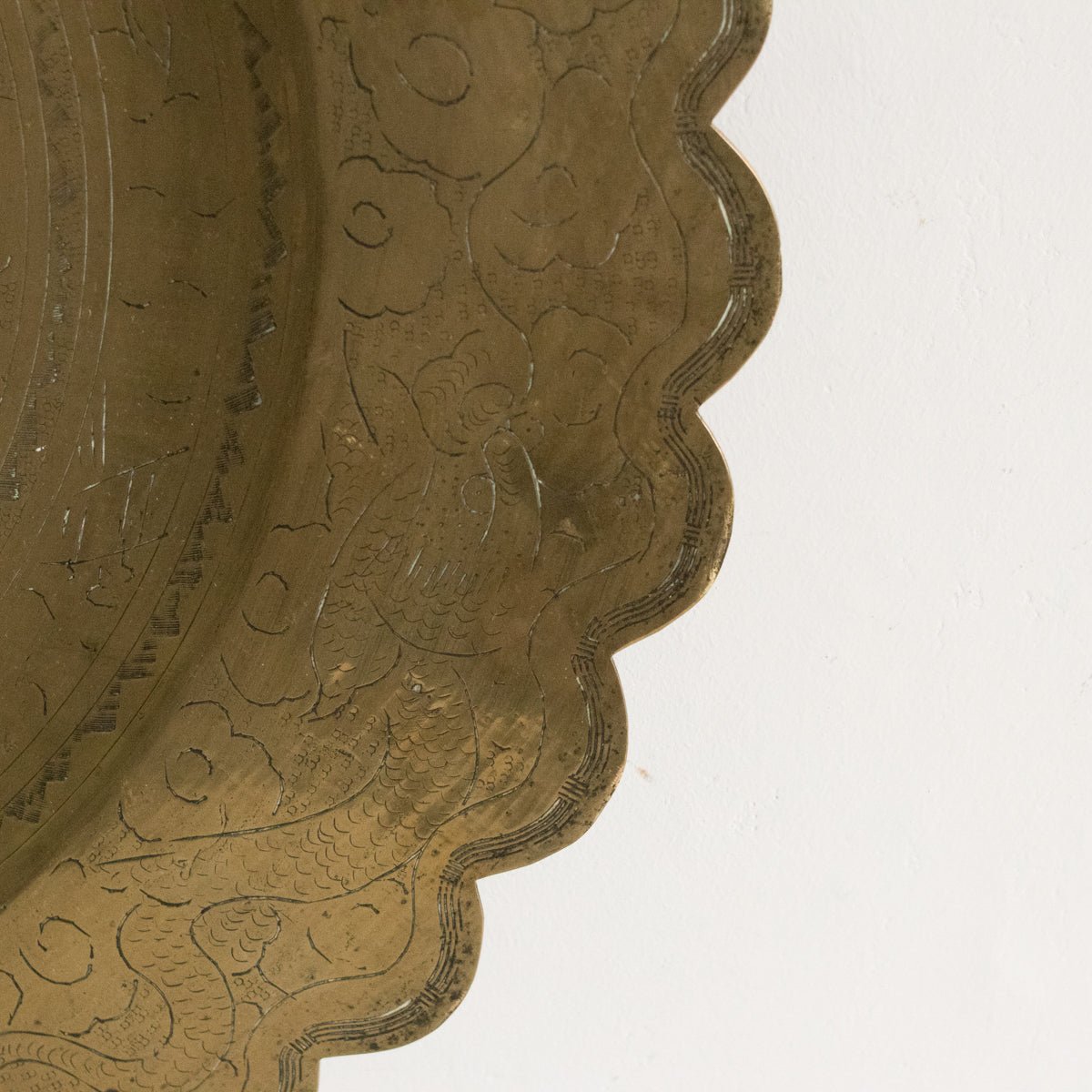 Scalloped Moroccan Tray - elsie green - the french kitchen