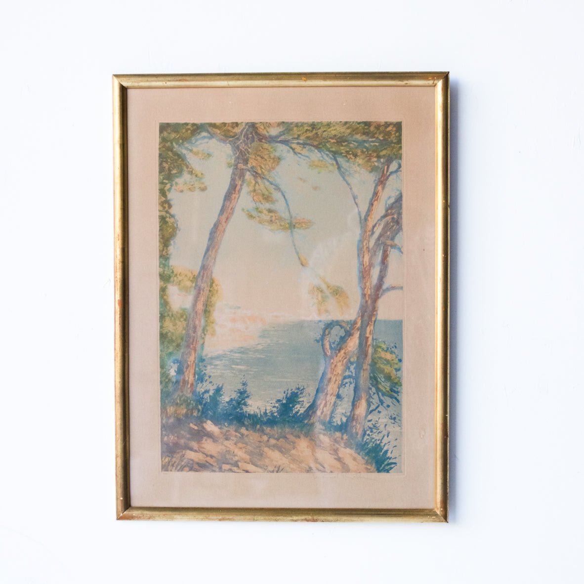 Seascape Lithograph - elsie green - art