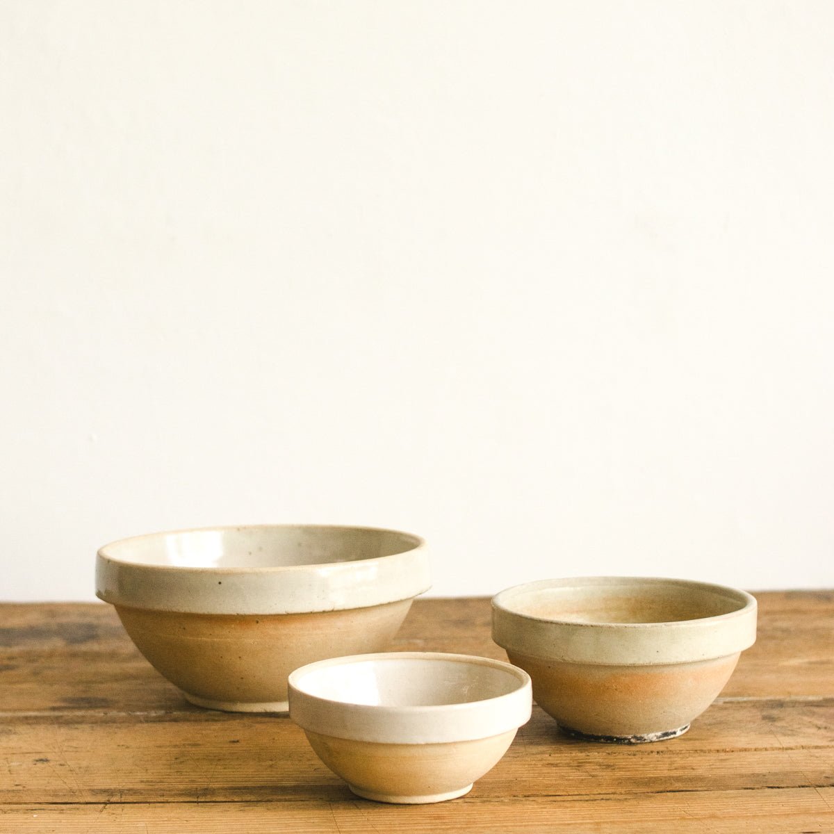 Set of 3 Vintage Mixing Bowls - elsie green - The French Kitchen