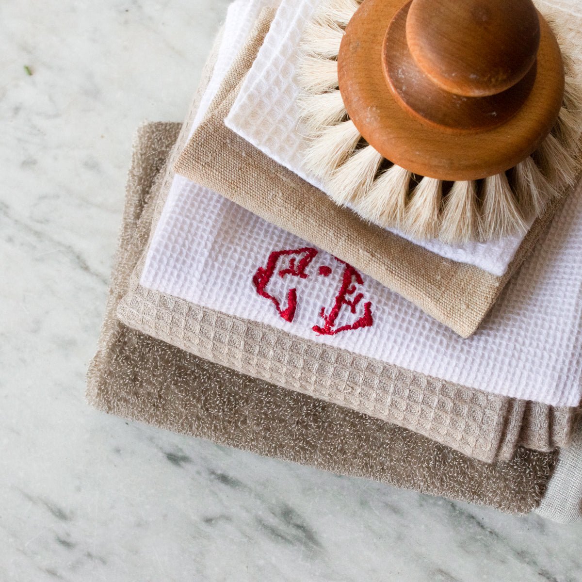 Set of Bath Linens - elsie green - textiles