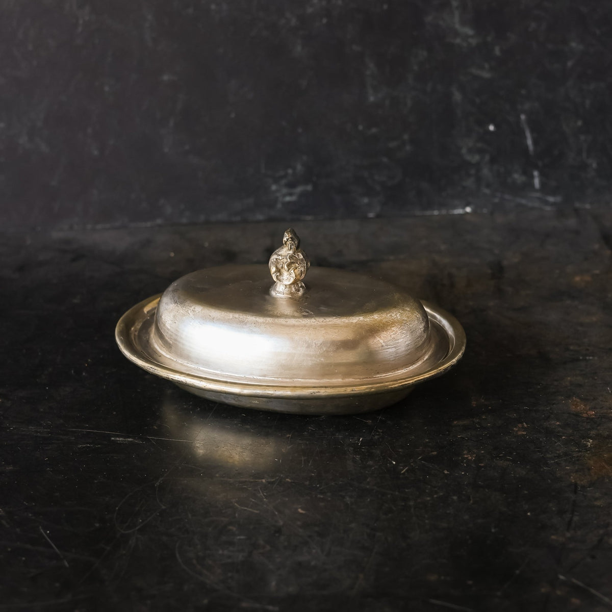 Silver Butter Keeper - elsie green - the french kitchen