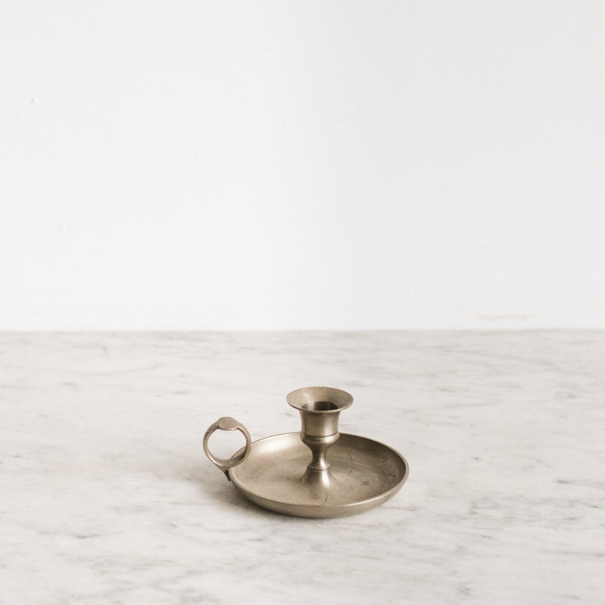 Silver Chamber Candlestick - elsie green - Decor