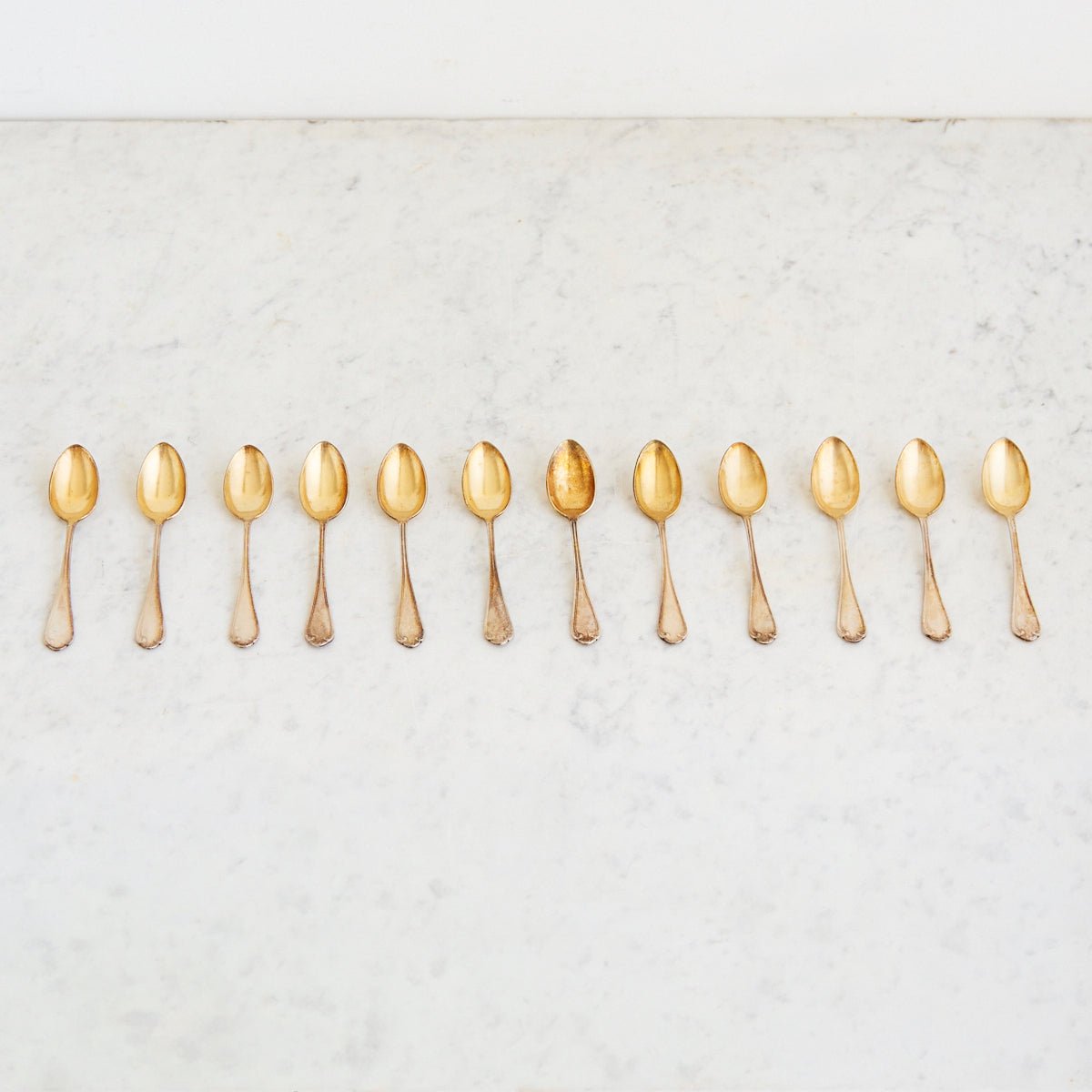 Silver Demitasse Spoon Set of 12 - elsie green - the french kitchen