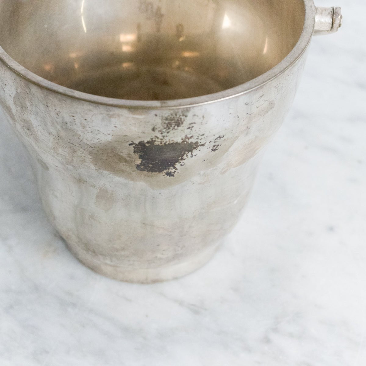 Silver Plate Ice Bucket - elsie green - The French Kitchen