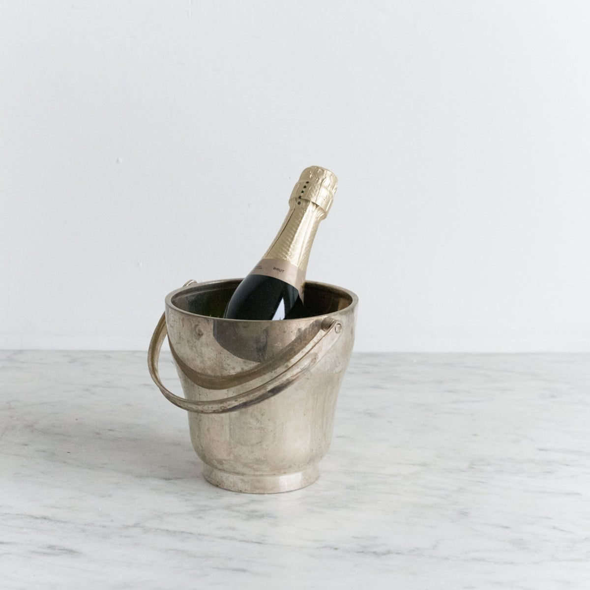 Silver Plate Ice Bucket - elsie green - The French Kitchen