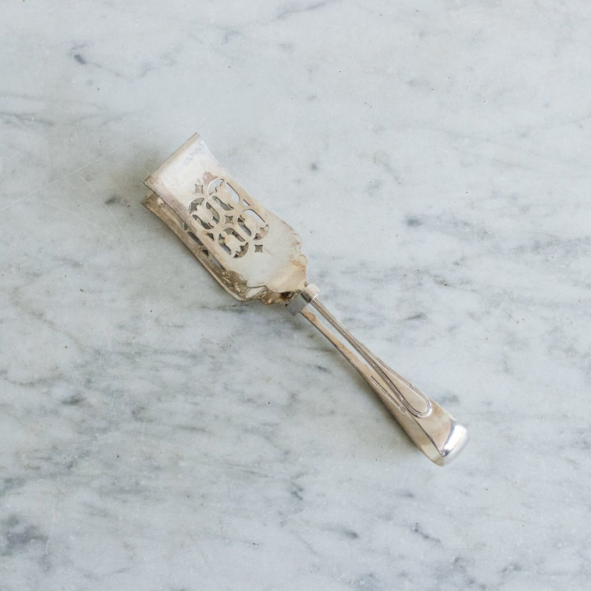 Silver Plated Pastry Tongs - elsie green - the french kitchen