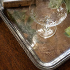 Silver Tray With Knurling - elsie green - The French Kitchen