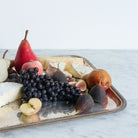 Silver Tray With Knurling - elsie green - The French Kitchen