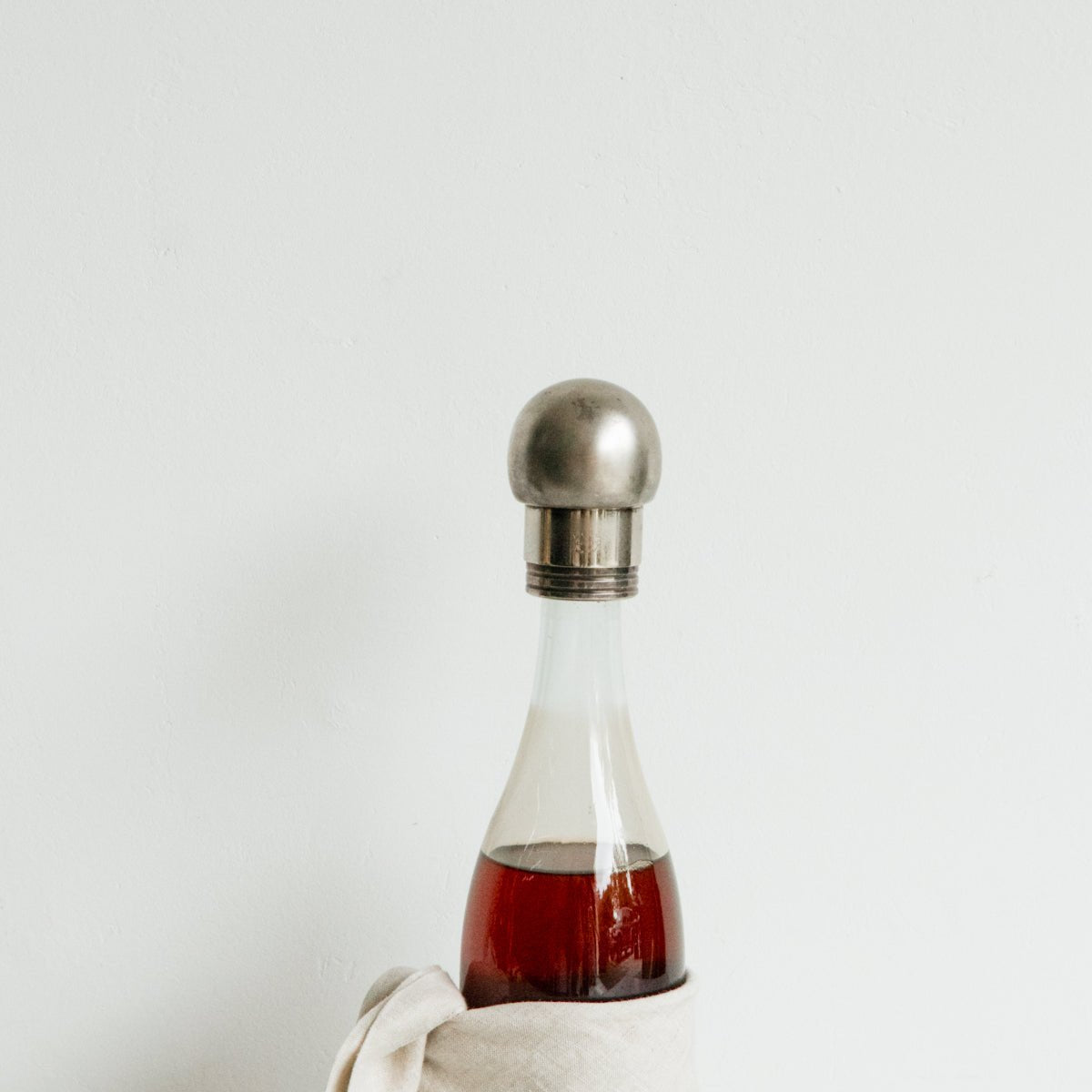 Silver Wine Topper - Round - elsie green - The French Kitchen