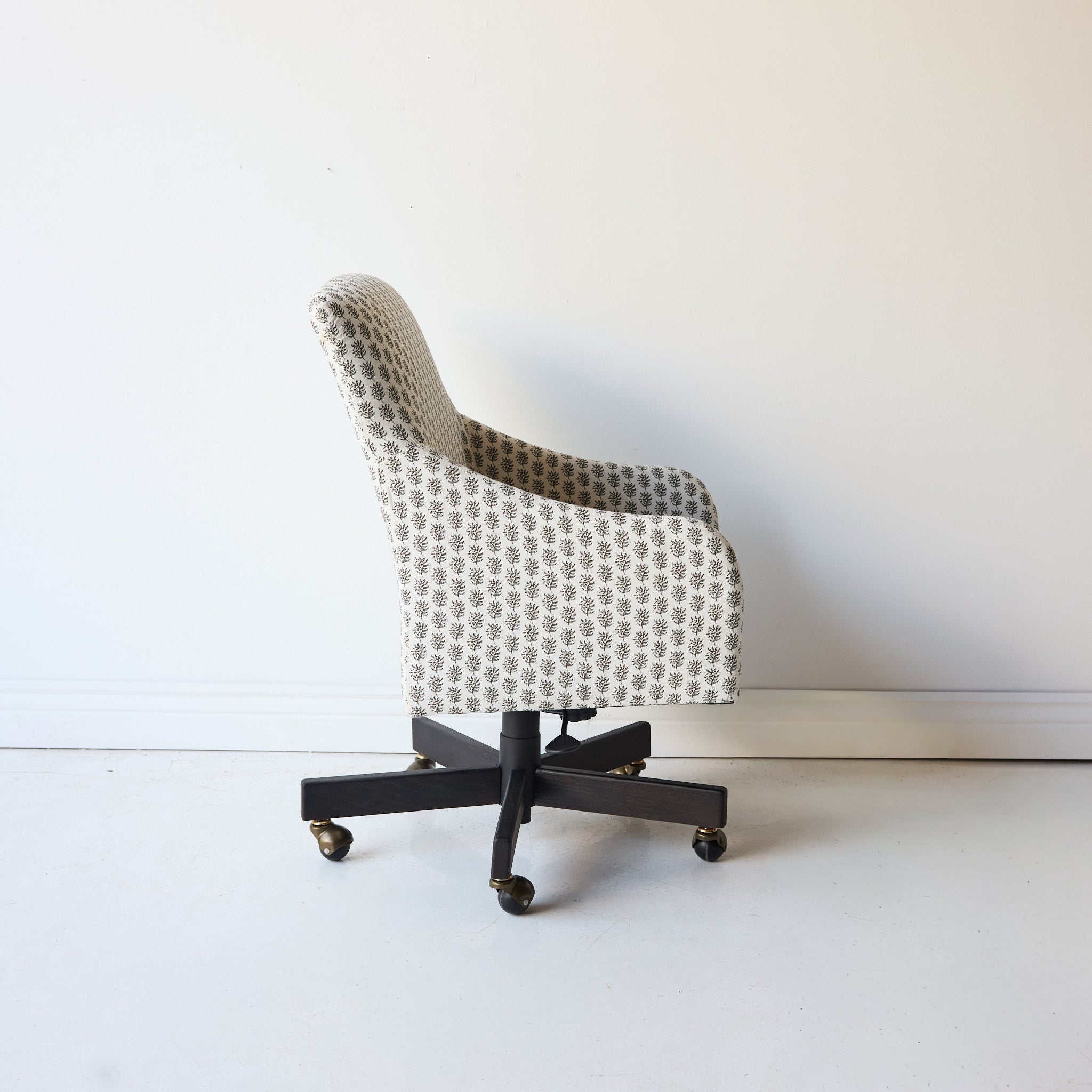 Slipcovered Swivel Desk Chair - elsie green - furniture