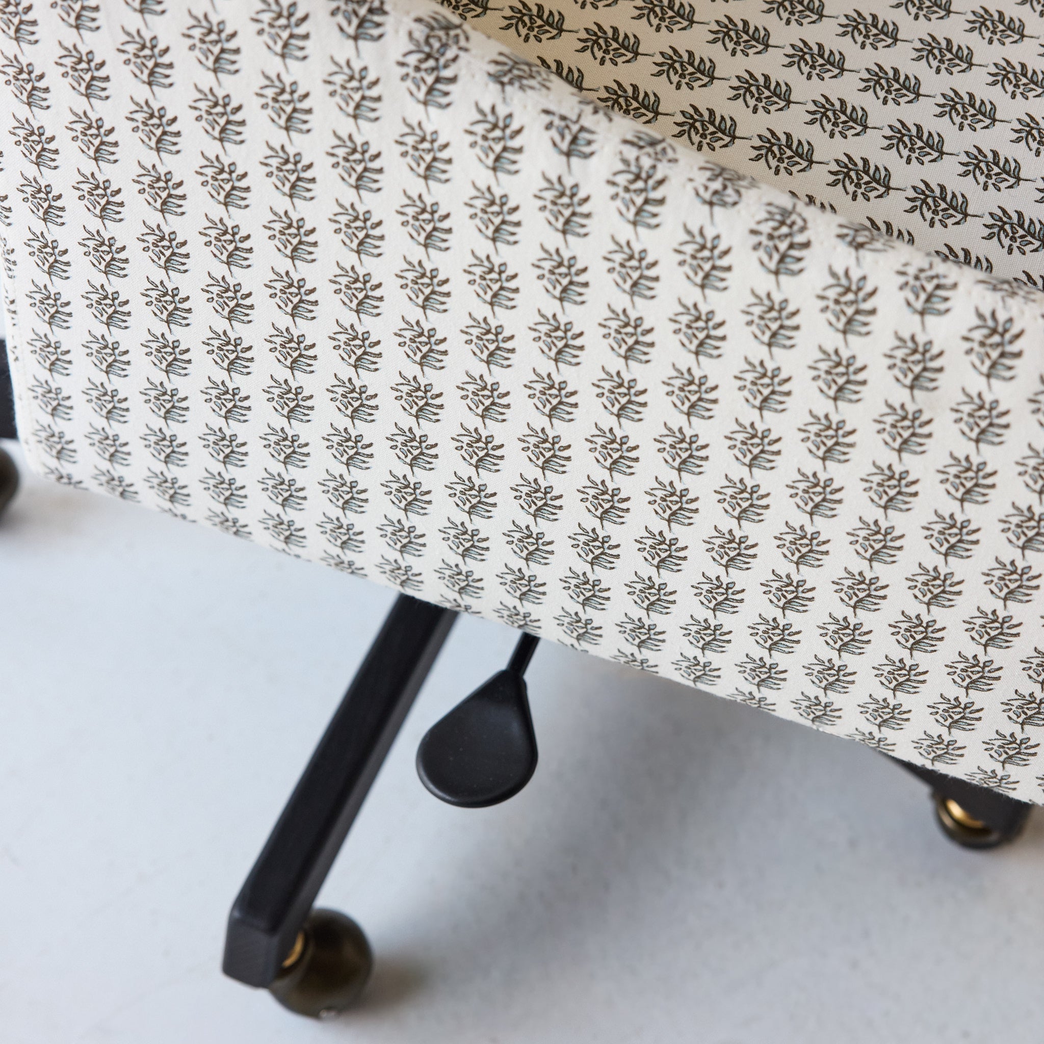 Slipcovered Swivel Desk Chair - elsie green - furniture