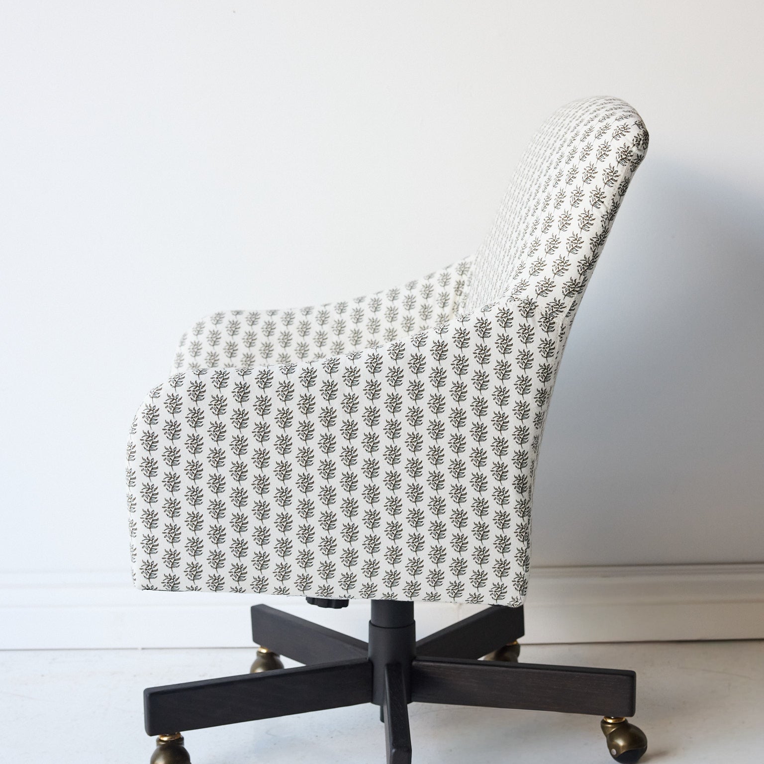 Slipcovered Swivel Desk Chair - elsie green - furniture