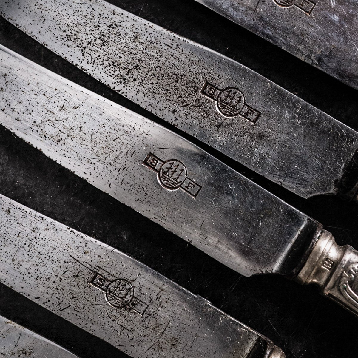 Societé Francais Butter Knife Set of 12 - elsie green - The French Kitchen