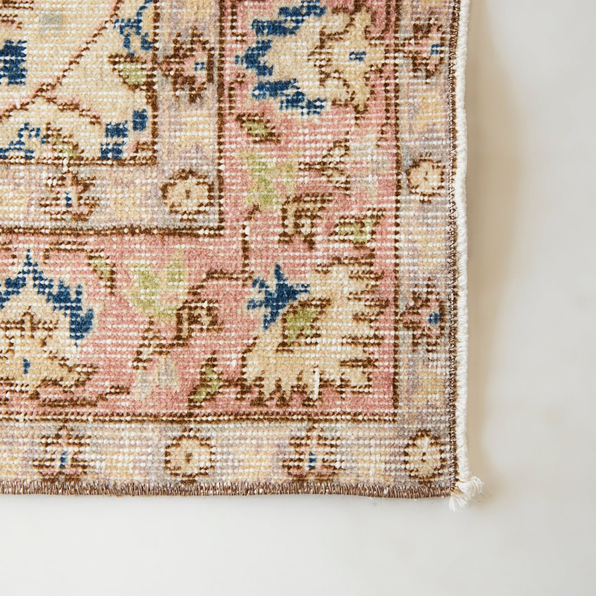 Soissons Vintage Rug | 3'10" x 6'7" - elsie green - textiles