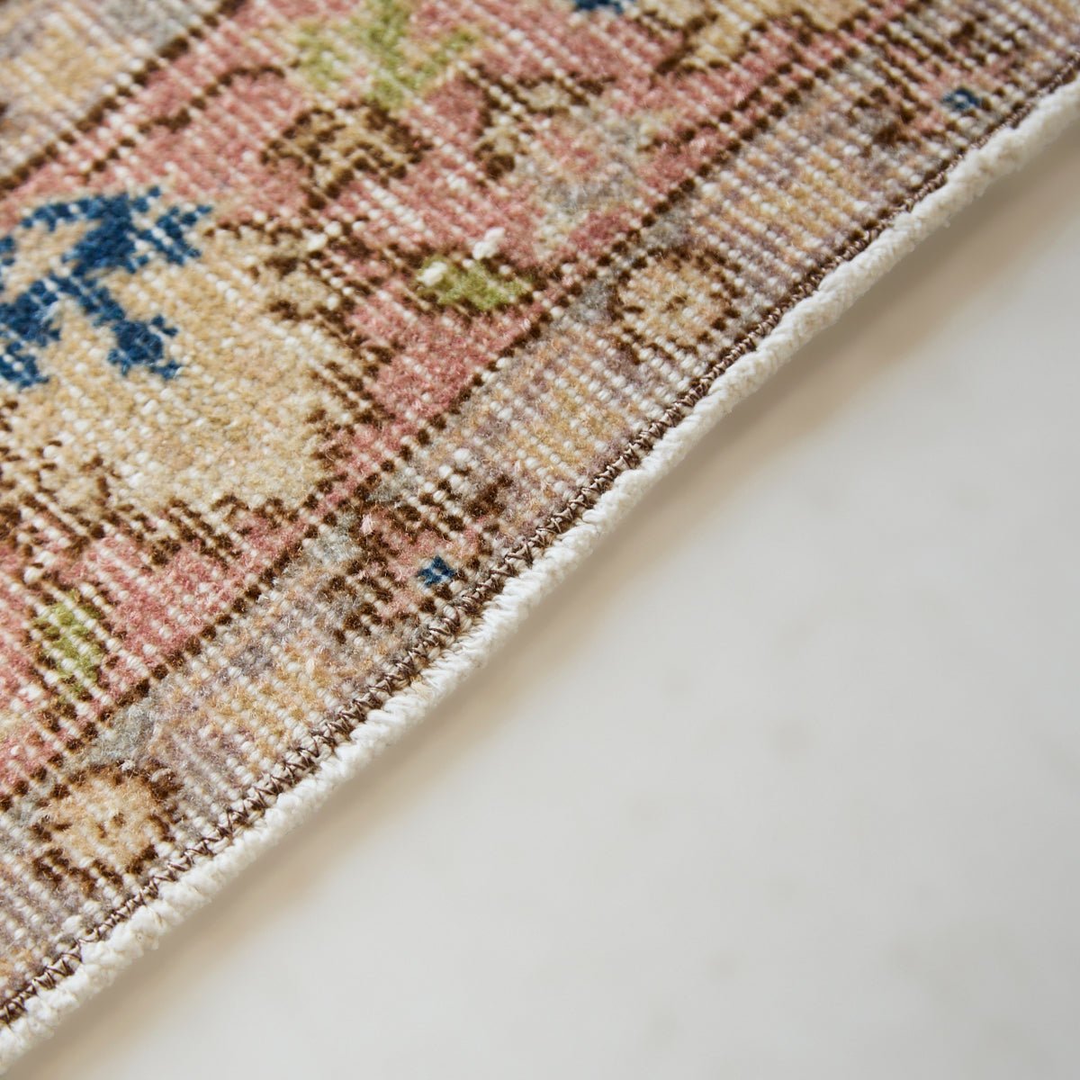 Soissons Vintage Rug | 3'10" x 6'7" - elsie green - textiles