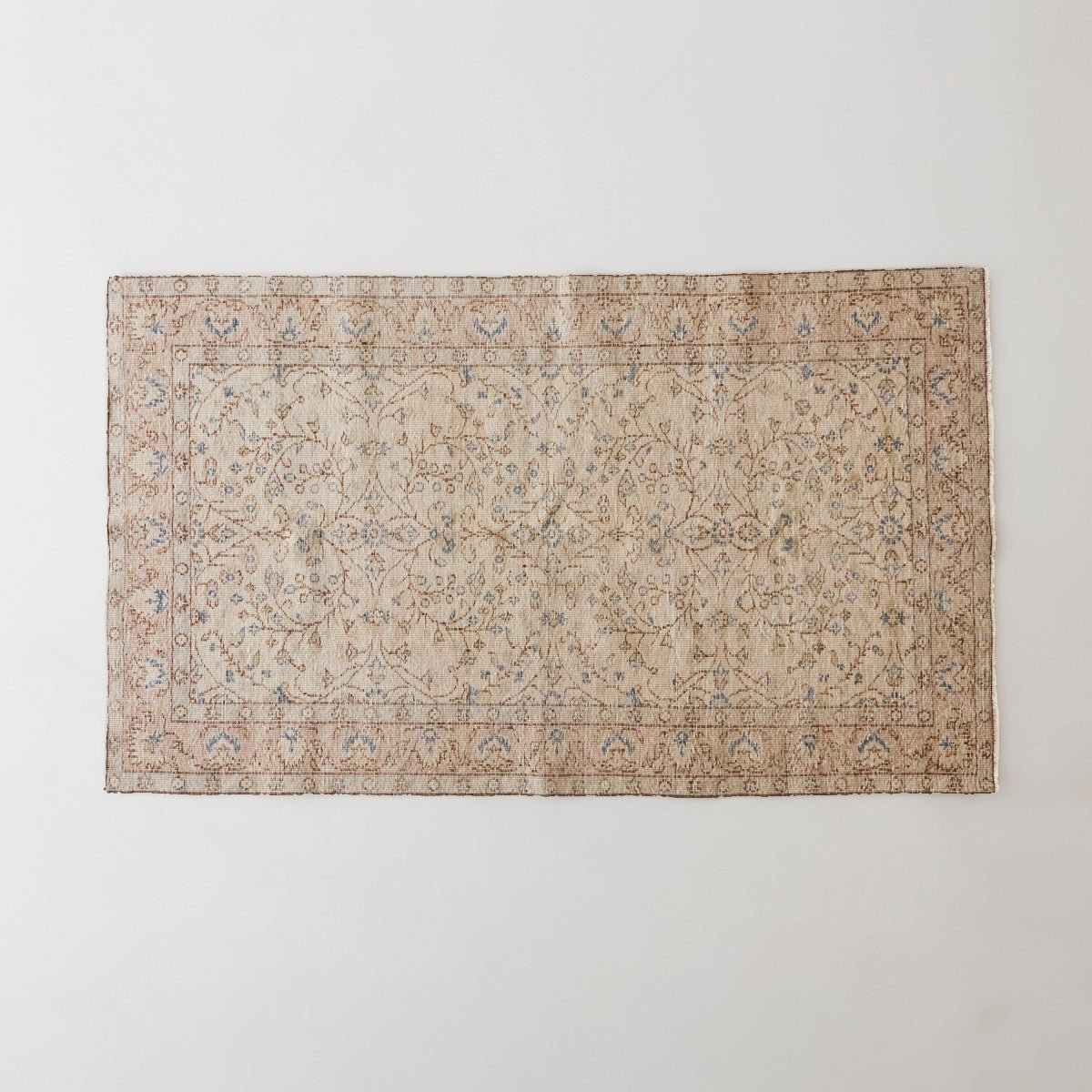 Soissons Vintage Rug | 3'10" x 6'7" - elsie green - textiles