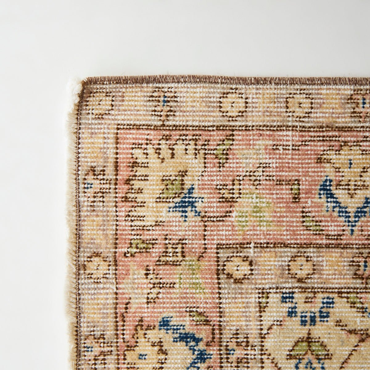 Soissons Vintage Rug | 3'10" x 6'7" - elsie green - textiles