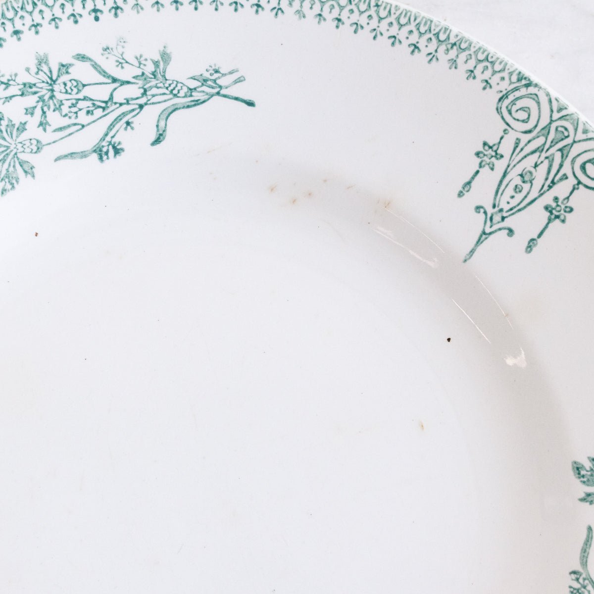 St. Amand Transferware Plate Set of 6 - elsie green - The French Kitchen