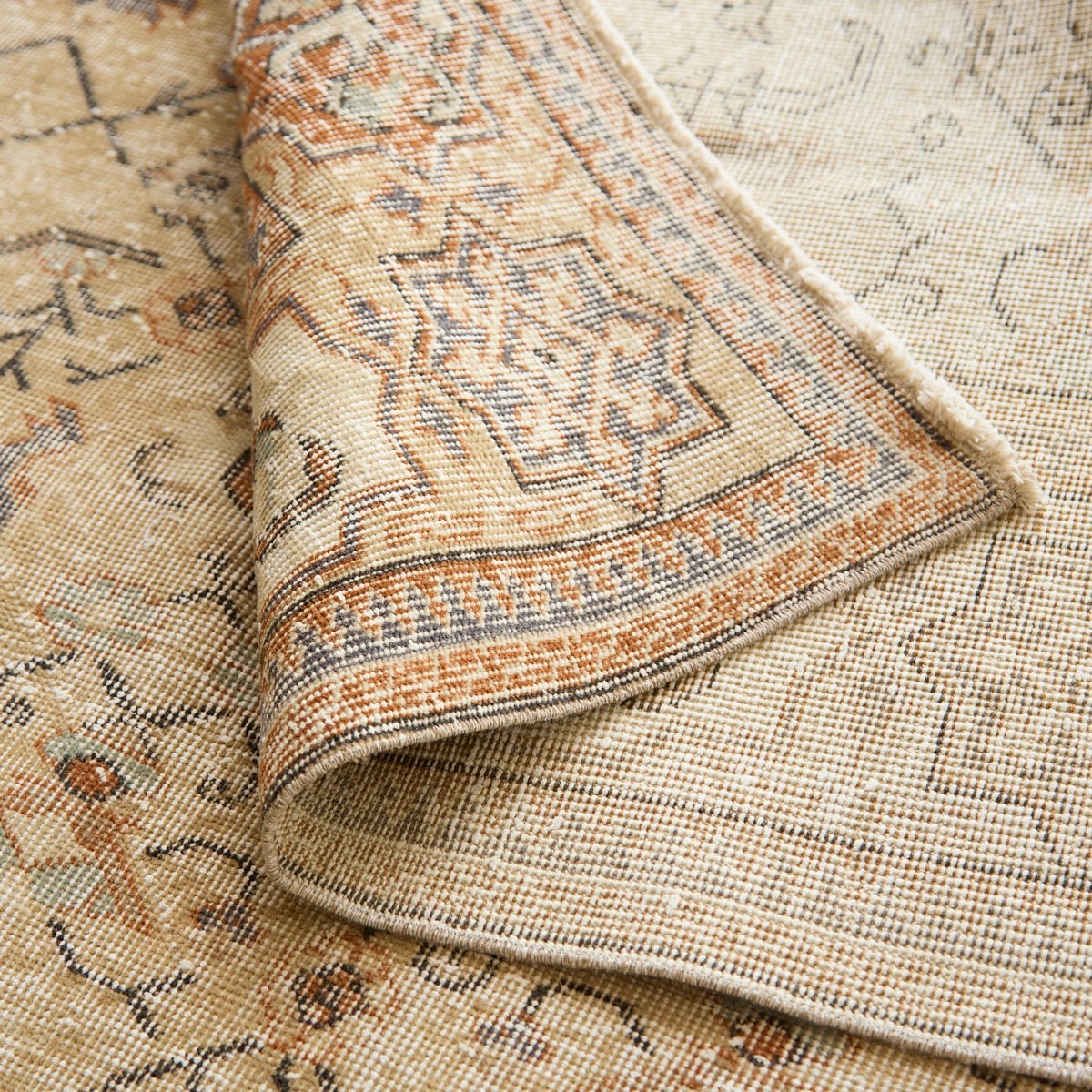 St. Etienne Vintage Rug | 7'11" x 11'2" - elsie green - textiles