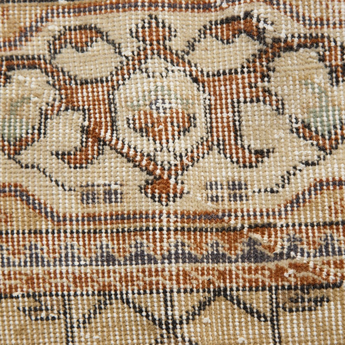 St. Etienne Vintage Rug | 7'11" x 11'2" - elsie green - textiles