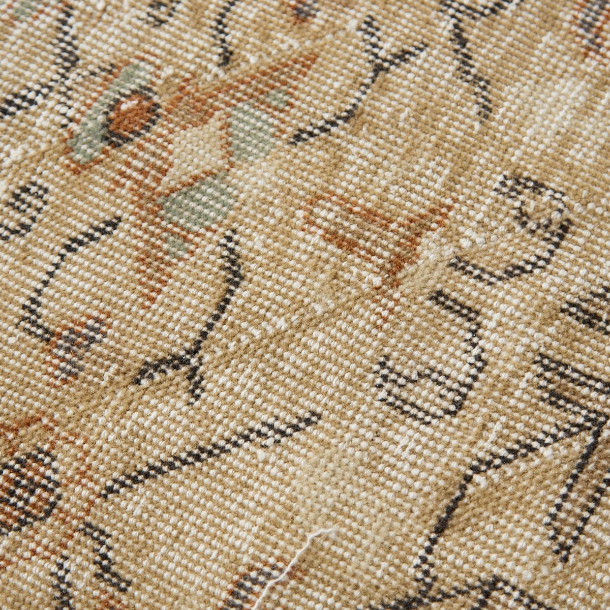 St. Etienne Vintage Rug | 7'11" x 11'2" - elsie green - textiles