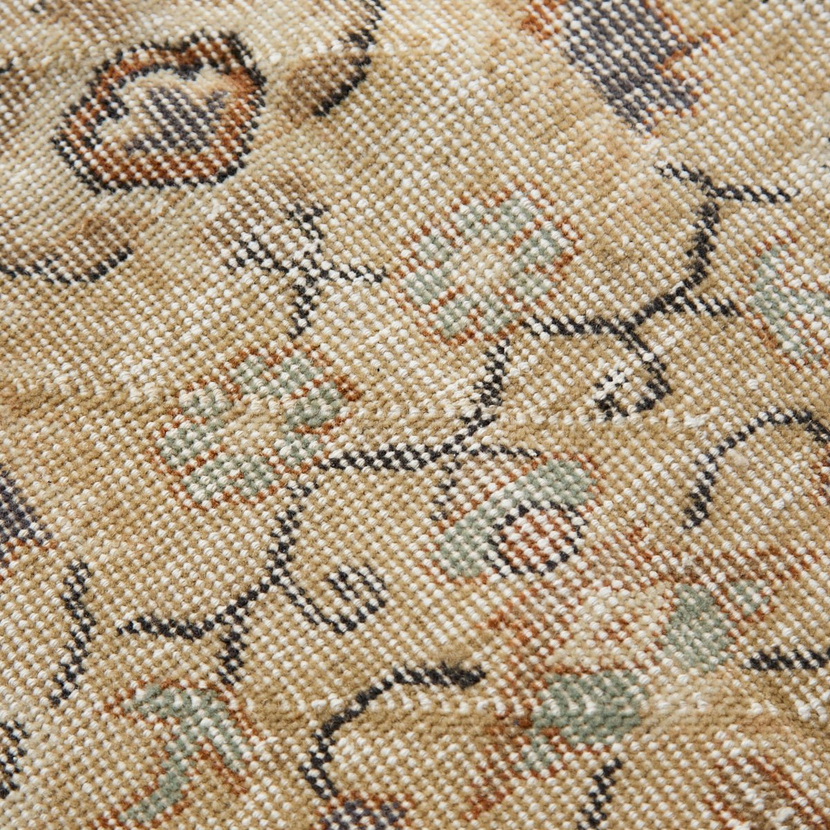 St. Etienne Vintage Rug | 7'11" x 11'2" - elsie green - textiles