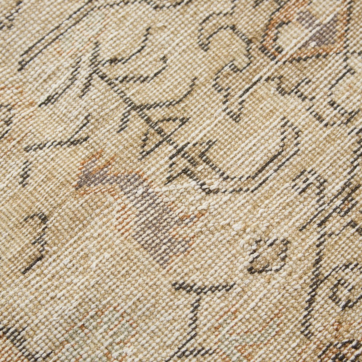 St. Etienne Vintage Rug | 7'11" x 11'2" - elsie green - textiles