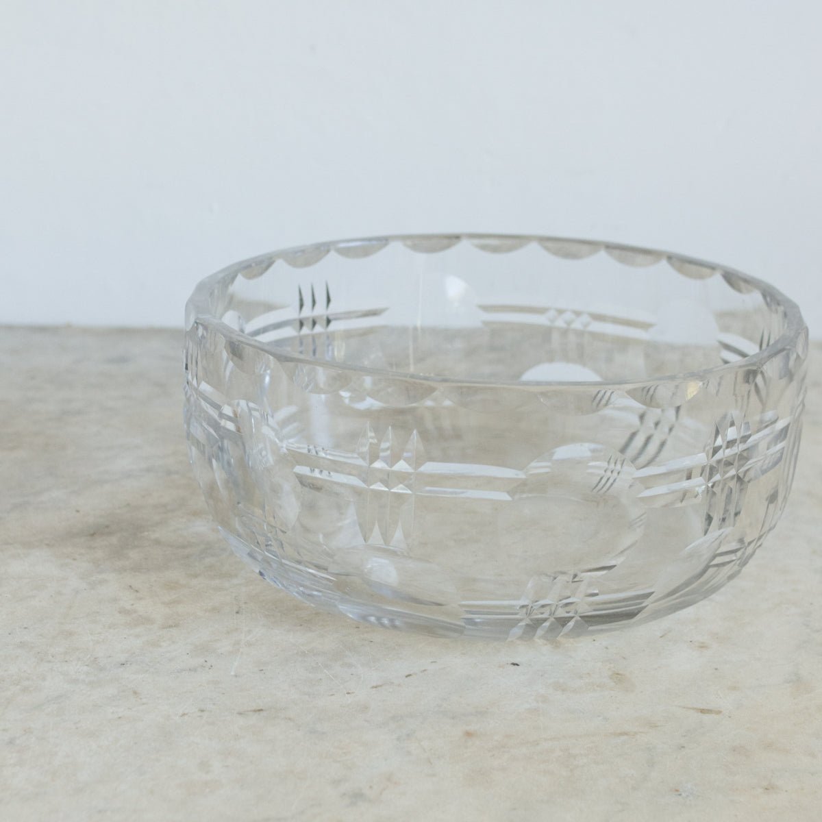 St. Louis Crystal Bowl - elsie green - the french kitchen
