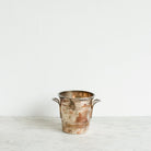 St. Medard Silver Ice Bucket With Ice Tongs - elsie green - The French Kitchen