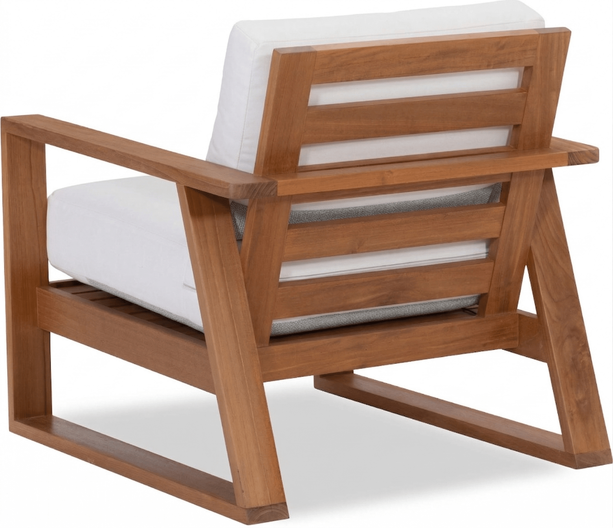 St. Tropez Outdoor Arm Chair and Ottoman - elsie green - furniture
