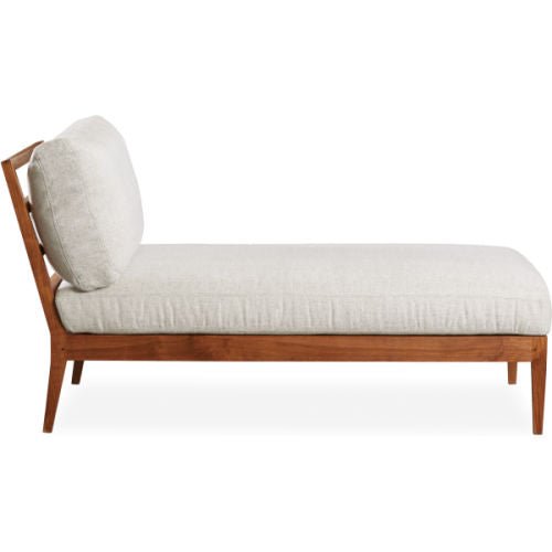 St. Tropez Outdoor Chaise with Cushions - elsie green - furniture
